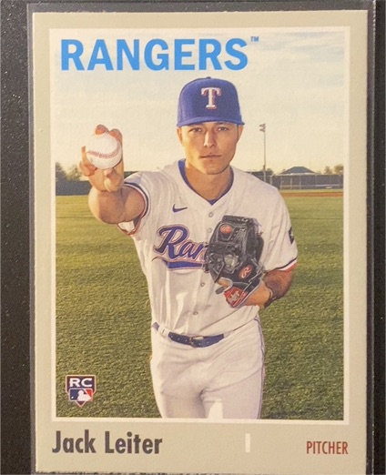 2024 Topps Archives #123 Jack Leiter — front