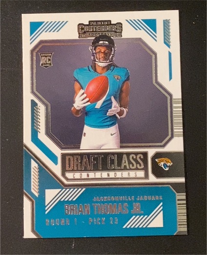 2024 Panini Contenders Draft Class #14 Brian Thomas Jr. — front