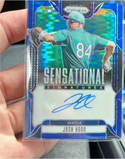 2025 Panini Prizm #SS-JH Josh Hood Sensational Signatures — front