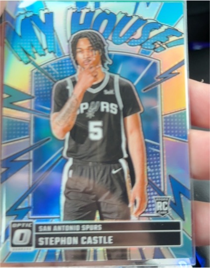 2024-25 Panini Donruss Optic #16 Stephon Castle My House — front