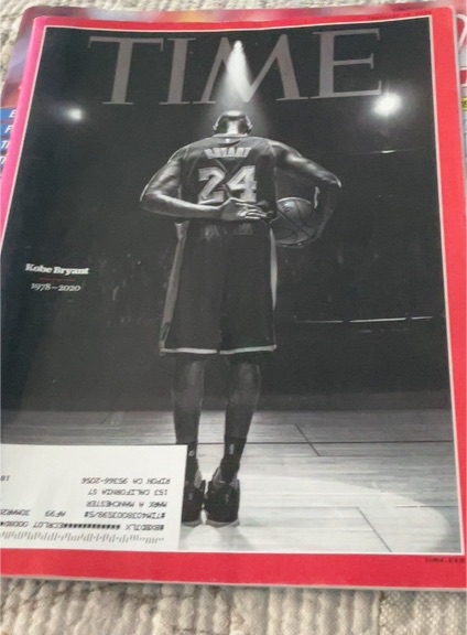 2020 Time Magazine Kobe Bryant Cover — front