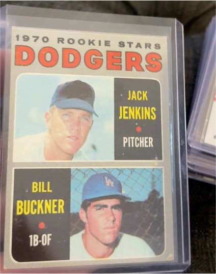 1970 Topps #286 Bill Buckner / Jack Jenkins Rookie Stars Dodgers — front