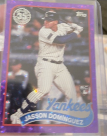 2024 Topps Series 2 - 1989 Topps Baseball #89B2-41 Jasson Dominguez — front