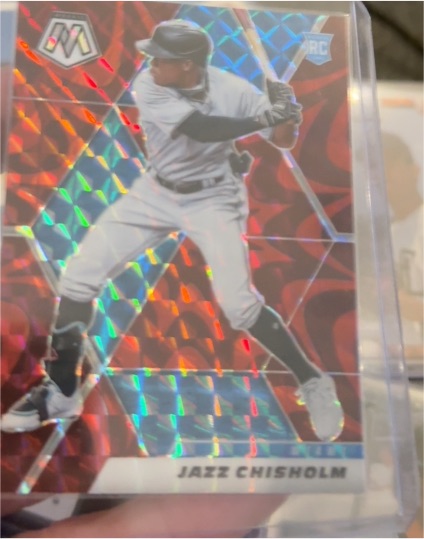 2021 Panini Mosaic #243 Jazz Chisholm — front