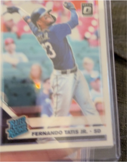 2019 Donruss Optic Rated Rookie Fernando Tatis Jr. — front
