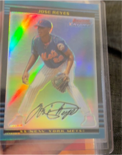 2002 Bowman Chrome #124 Jose Reyes — front