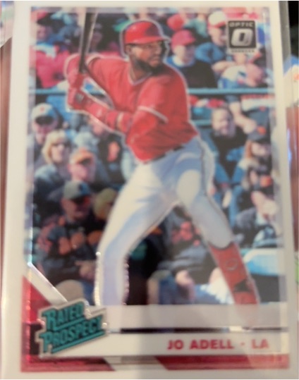 2019 Donruss Optic Rated Prospects #RP-2 Jo Adell — front