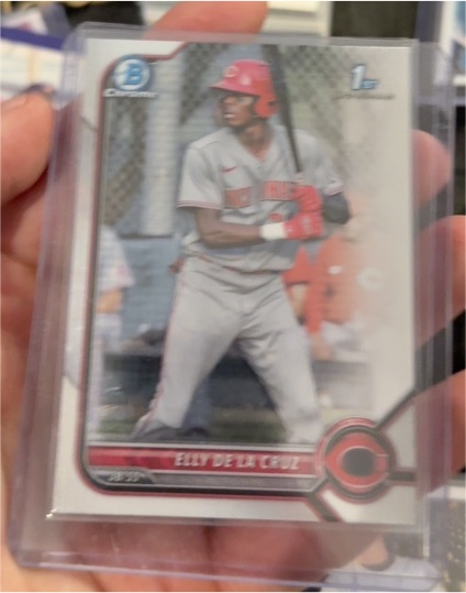 2022 Bowman Chrome Prospects #BCP-50 Elly De La Cruz — front