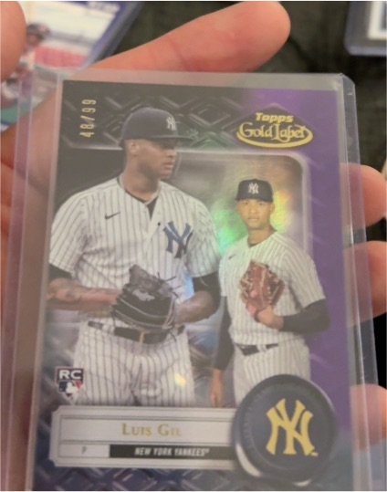 2022 Topps Gold Label #60 Luis Gil — front