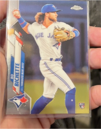 2020 Topps Chrome #78 Bo Bichette — front