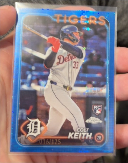 2024 Topps Chrome #2 Colt Keith — front
