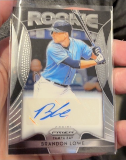 2019 Panini Prizm #RA-BL Brandon Lowe — front