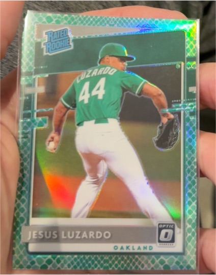 2020 Donruss Optic #34 Jesus Luzardo — front