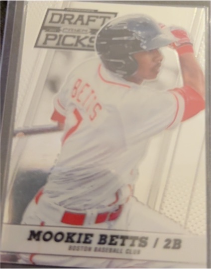 2013 Panini Prizm Draft Picks #46 Mookie Betts — front