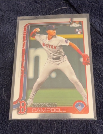 2025 Topps Chrome #171 Kristian Campbell — front