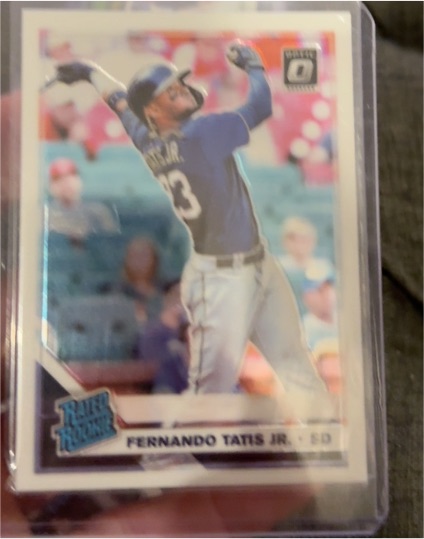 2021 Donruss Optic #33 Fernando Tatis Jr. — front