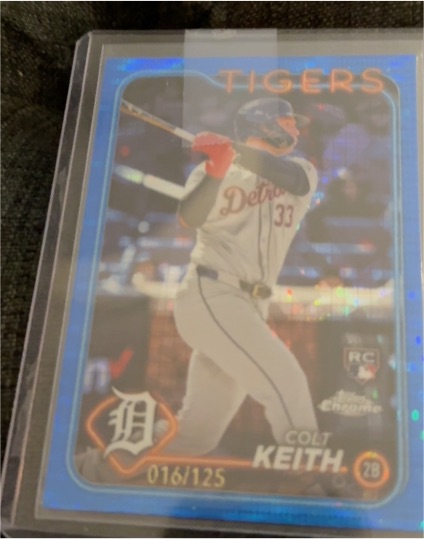 2024 Topps Chrome #2 Colt Keith — front