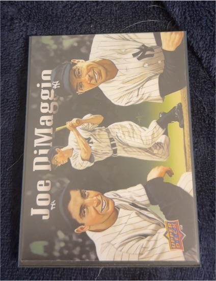 1997 Upper Deck Joe DiMaggio — front