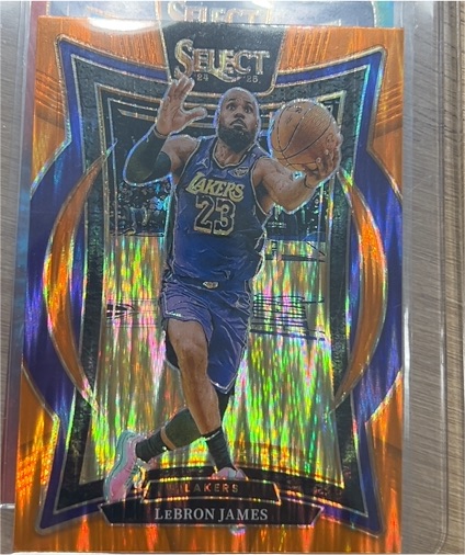 2024-25 Panini Select Concourse #54 LeBron James — front
