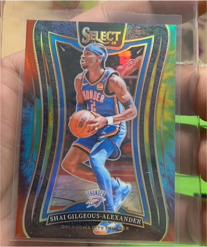 2024-25 Panini Select #319 Shai Gilgeous-Alexander — front