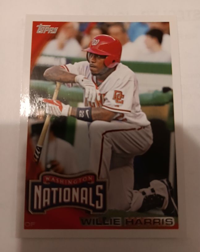 2010 Topps #440 Willie Harris — front