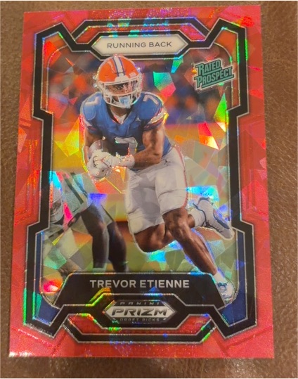 2024 Panini Prizm Draft Picks #196 Trevor Etienne — front