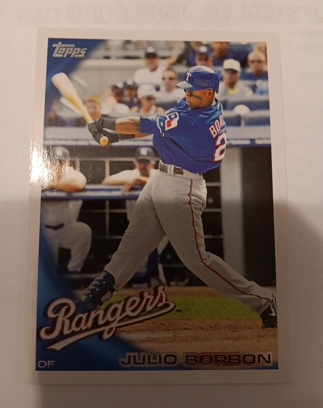 2010 Topps #433 Julio Borbon — front