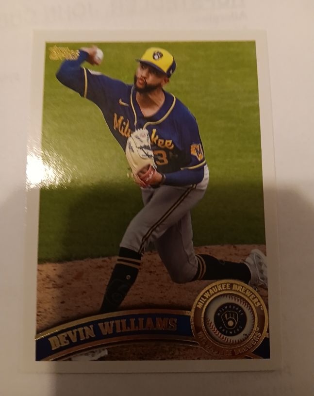2021 Topps Archives #260 Devin Williams — front