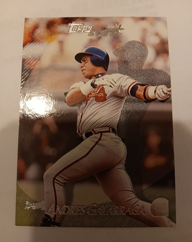 2000 Topps Stars #41 Andres Galarraga — front