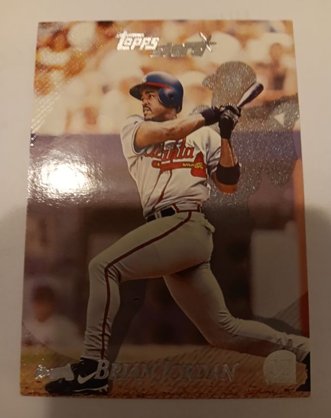1992 Topps Stadium Club #610 Brian Jordan — front