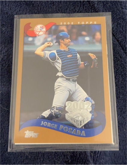 2002 Topps #253 Jorge Posada — front