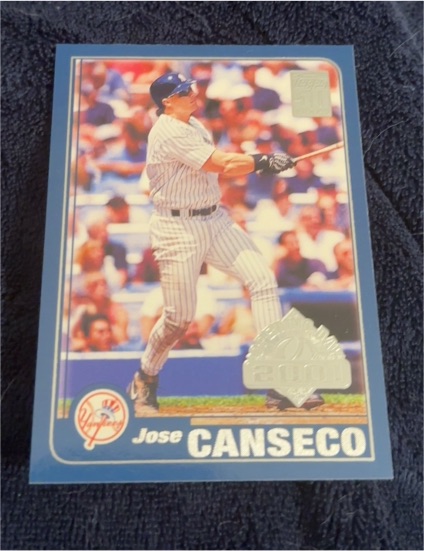 2001 Topps #61 Jose Canseco — front
