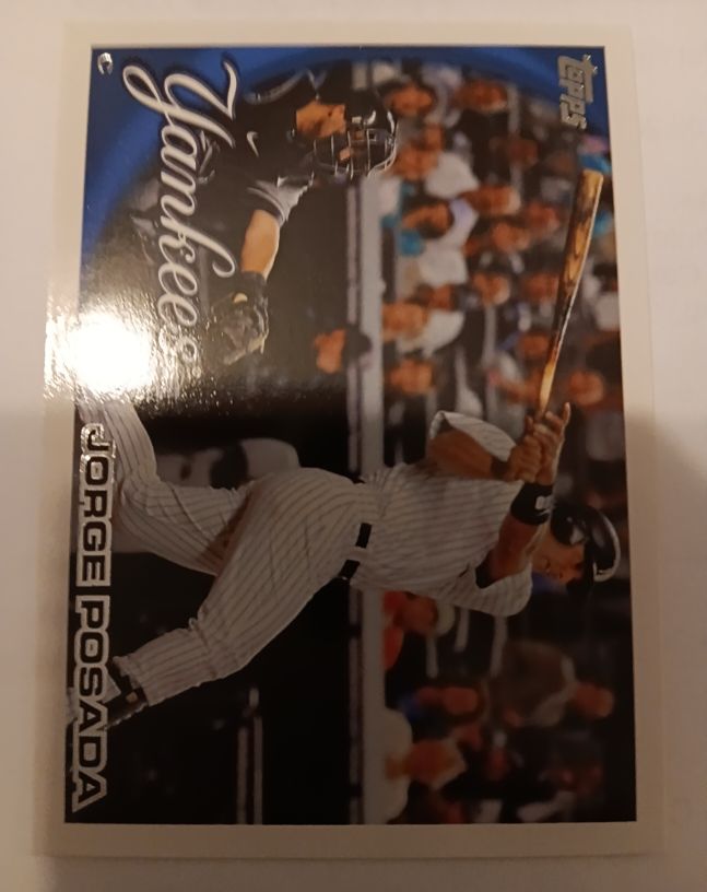 2010 Topps #120 Jorge Posada — front