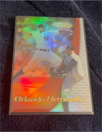 2000 Topps Gold Label Orlando Hernandez — front
