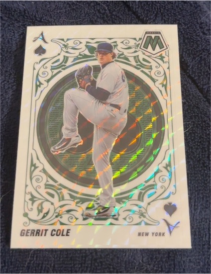 2022 Panini Mosaic Aces #A-3 Gerrit Cole — front