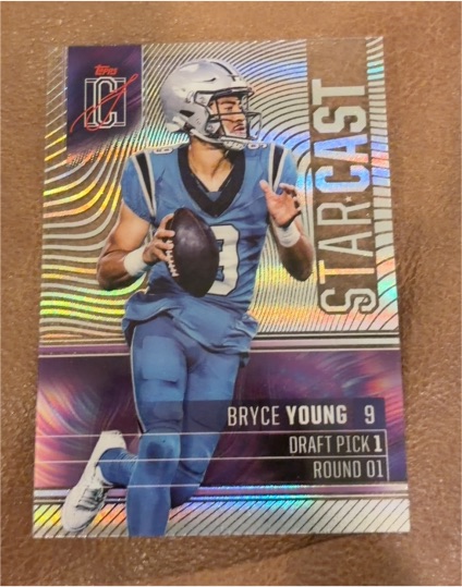 2024 Topps Signature Class #SC-5 Bryce Young Star Cast — front