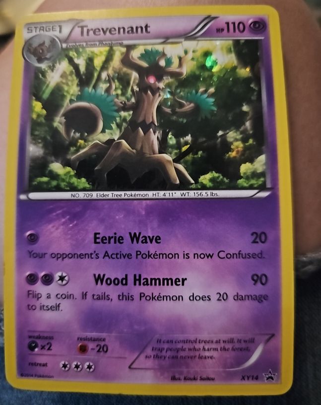 2014 Pokémon XY Promos #XY14 Trevenant — front