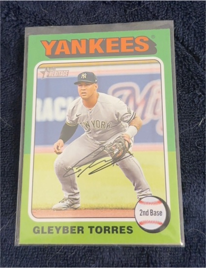 2024 Topps Heritage #281 Gleyber Torres — front