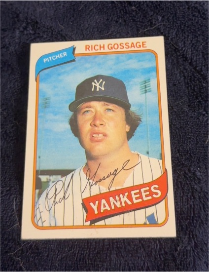 1980 Topps #140 Rich Gossage — front