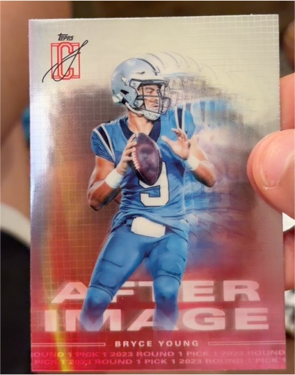 2024 Topps Signature Class #AI-3 Bryce Young After Image — front