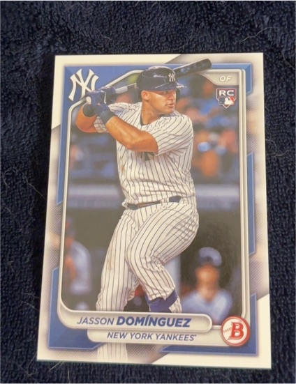 2024 Bowman #17 Jasson Dominguez — front