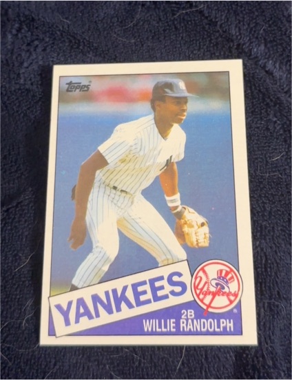 1985 Topps #765 Willie Randolph — front