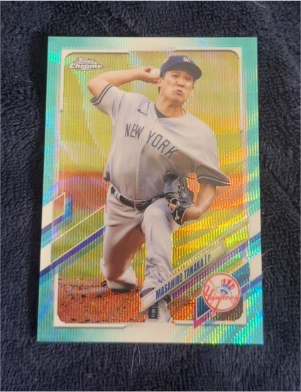 2021 Topps Chrome #131 Masahiro Tanaka — front