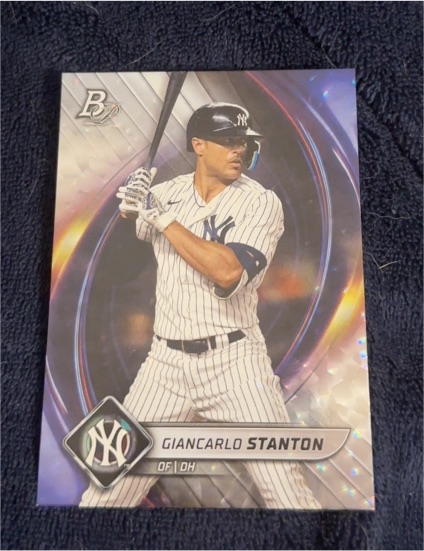 2022 Bowman Platinum #61 Giancarlo Stanton — front