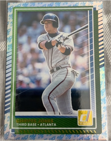 2025 Donruss #92 Chipper Jones Atlanta Braves — front