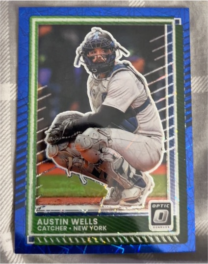 2025 Panini Donruss Optic #35 Austin Wells — front