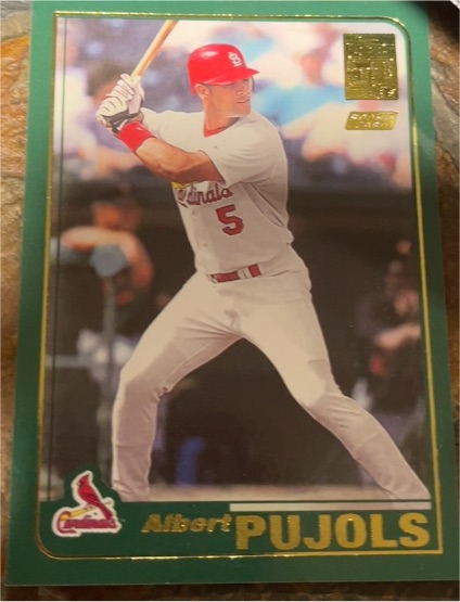 2001 Topps Traded #T247 Albert Pujols — front