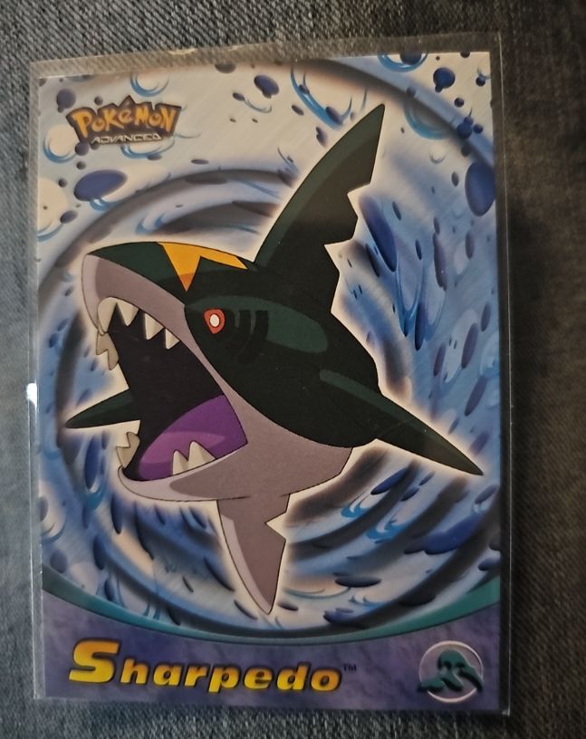 2003 Topps Pokemon Advanced #73 Sharpedo — front