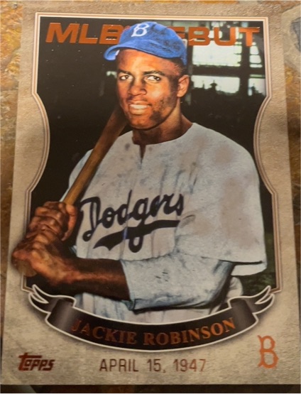 2016 Topps MLB Debut #MLBD-30 Jackie Robinson — front