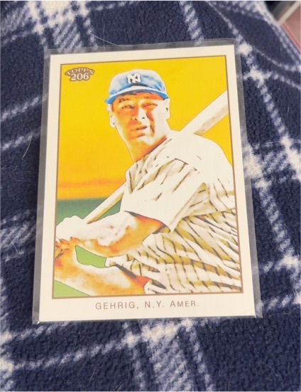 2009 Topps 206 #271a Lou Gehrig — front